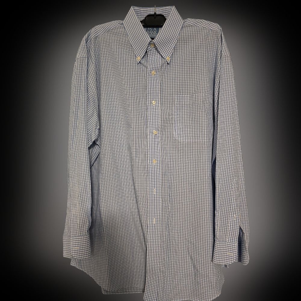 Jos. A. Bank Stays Cool Men's Long Sleeve Shirt Size Large